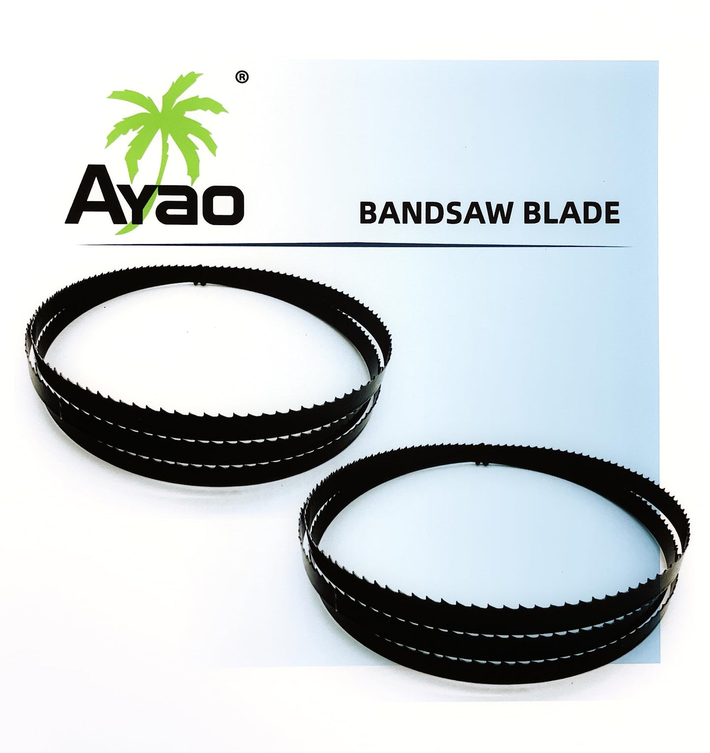 AYAO 93-1/2 Inch X 3/8 Inch X 10TPI Band Saw Blade, 2 Blades - WoodArtSupply