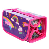 GirlZone Arts and Crafts Fruit Scented Markers and Pencil Case For Girls, Great Gifts For Girls GirlZone