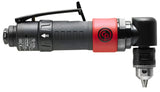 Chicago Pneumatic CP879C - Air Power Drill, Hand Drill, Power Tools & Home Improvement, 3/8 Inch (10 mm), Keyed Chuck, Angle Handle, 0.35 HP / 260 W, Chicago Pneumatic