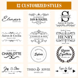 Personalized Cutting Board-12 Designs, Custom Wood Chopping Block - Unique Housewarming Wedding Engagement Gifts for Couple, Personalized Gifts for SCZQOVR