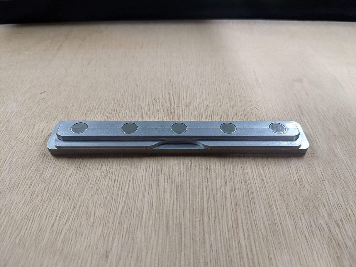 Metal Glowforge or Laser Crumb Tray Magnetic Hold Down | Strong Magnets | High Strength Aluminum | Laser Tools | Made in USA (Pack of 4 - Large) INO Marketplace