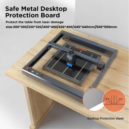 Honeycomb Laser Bed, ACMER Honeycomb Working Table with Aluminum Panel, Honeycomb Cutting Table for Laser Engraver Cutting Machine, Fast Heat - WoodArtSupply