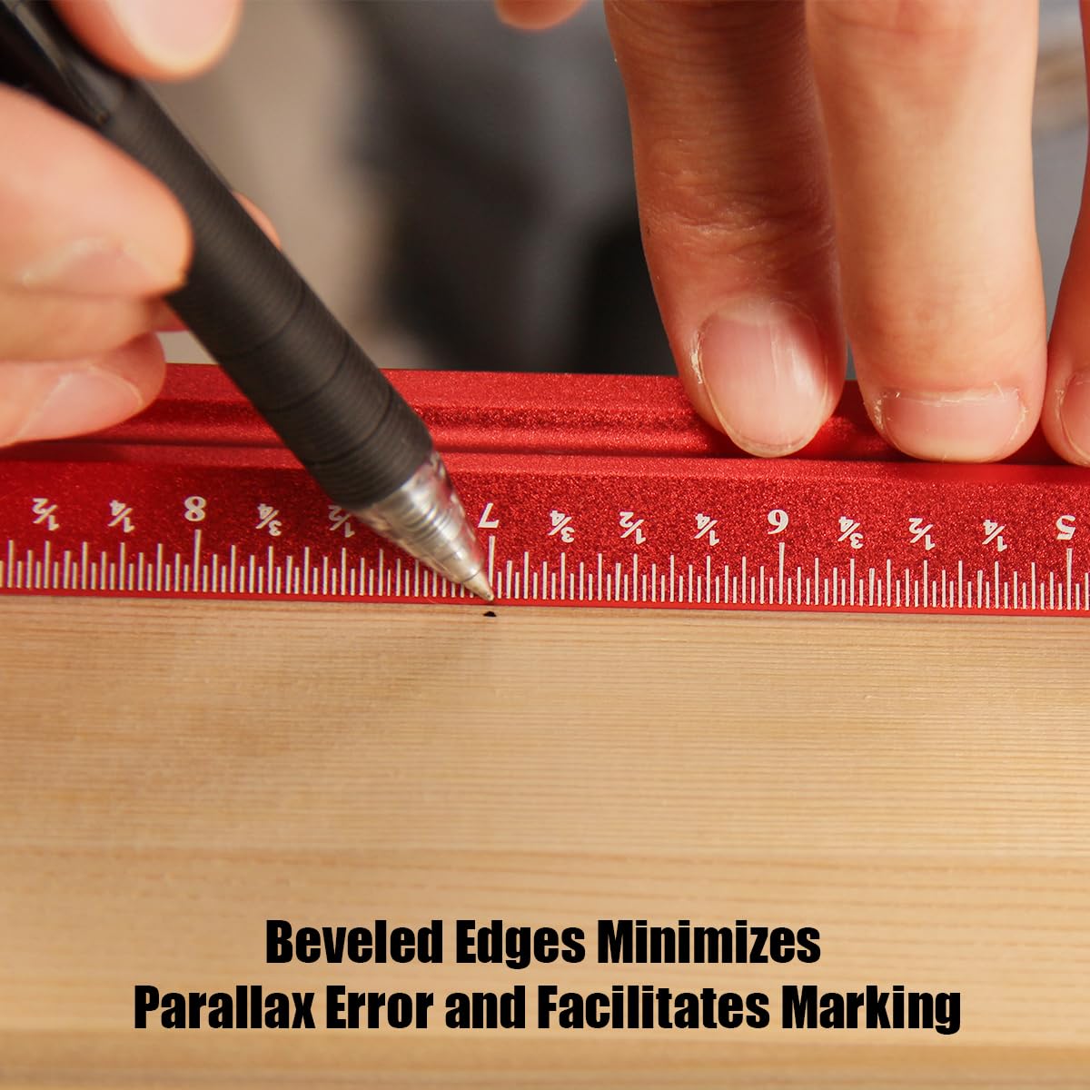 Woodworking Edge Ruler Set Corner Rulers Precision Edge Measuring Ruler V Shaped Straight Ruler 7/9/13 Inch Toolcool