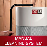 JET JCDC-1.5 Cyclone Dust Collector, 2-Micron Filter, 763 CFM, 1-1/2HP, 1Ph 115V (717515) Jet