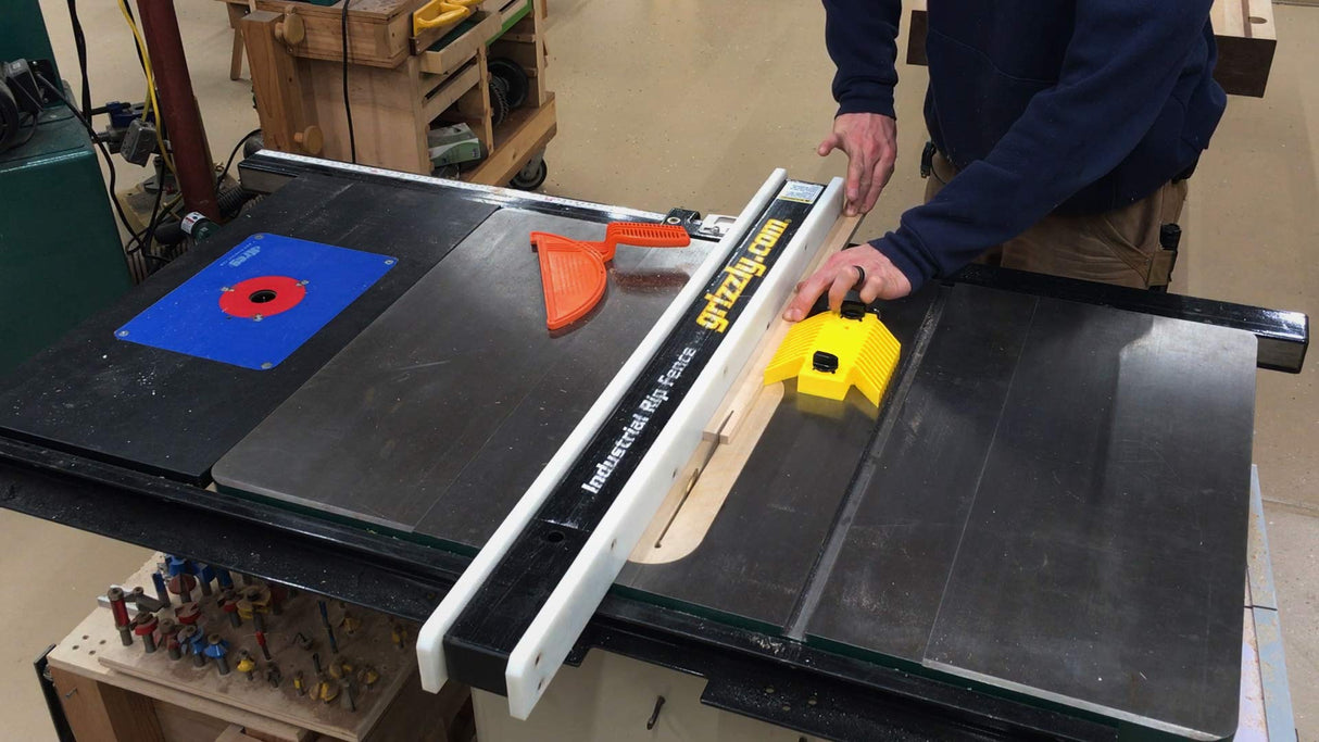 Magswitch - 8110015 Table Featherboard Universal Model, Yellow Magswitch