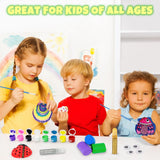 Nicmore Kids Sea Shell Art & Crafts: Glow in The Darkness Painting Kits Crafts for Age 4-6 4-8 8-12 Gift for Boys Girls Art Supplies Activities Nicmore