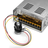 Genmitsu Air-Cooled 300W Brush DC Spindle Motor with 0-48V Output Adjustable Switching Power Supply, 52mm Clamp & ER11 Collet, ideal for CNC Genmitsu