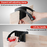 Goldblatt 2 Pack Panel Carrier, Plywood Lifting, Drywall Carrying Tool for Wood, Synthetic Cement Board - Clamping Thickness up to 3/4 inch Goldblatt