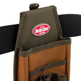 Bucket Boss - Utility Pouch with FlapFit, Pouches - Original Series (54170), Brown Bucket Boss