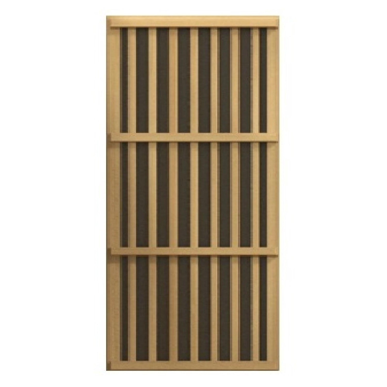 BOTARO Maxxus Saunas MX-J206-01 Seattle Carbon Far Infrared Sauna for 2 Persons, Hemlock Wood BOTARO