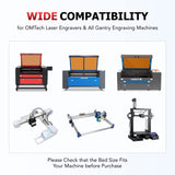 OMTech Honeycomb Laser Bed, 6x10 Inch Metal Honeycomb Working Table for CO2 Laser Engravers and Cutters, Laser Honeycomb Workbed with 0.4" Holes Inch OMTech