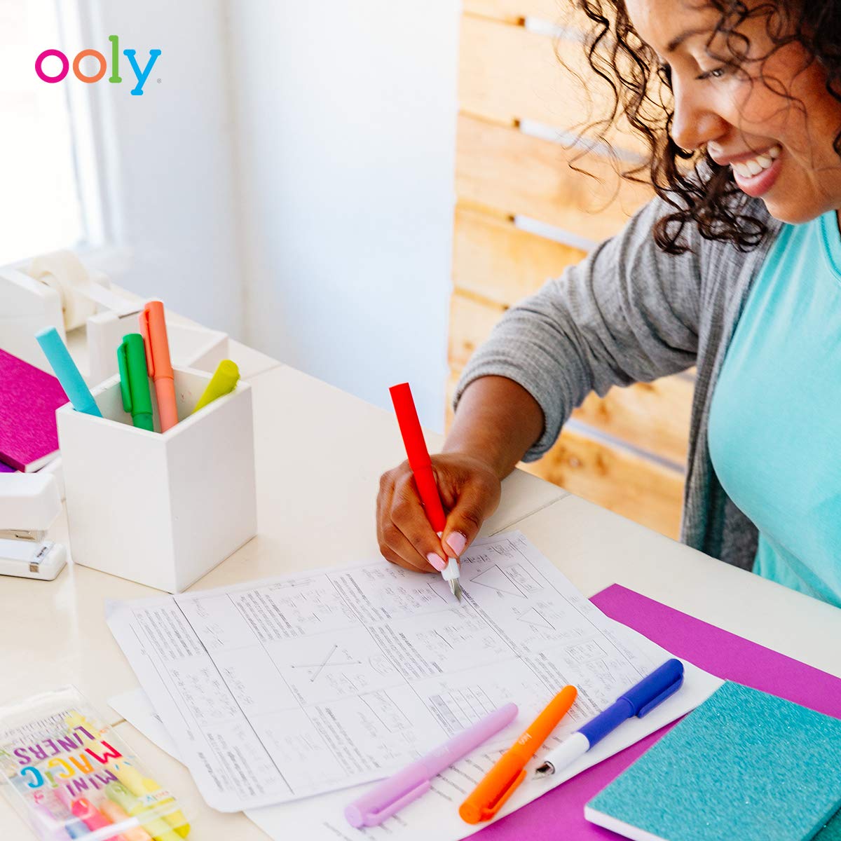 Ooly, Color Write Fountain Pens - Set of 8 Ooly