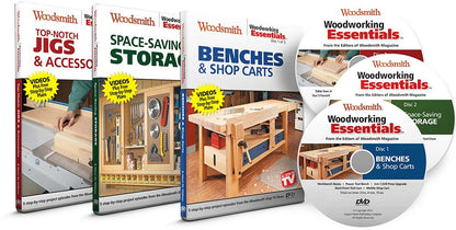 Woodsmith Woodworking Essentials 3 Disc Set - WoodArtSupply