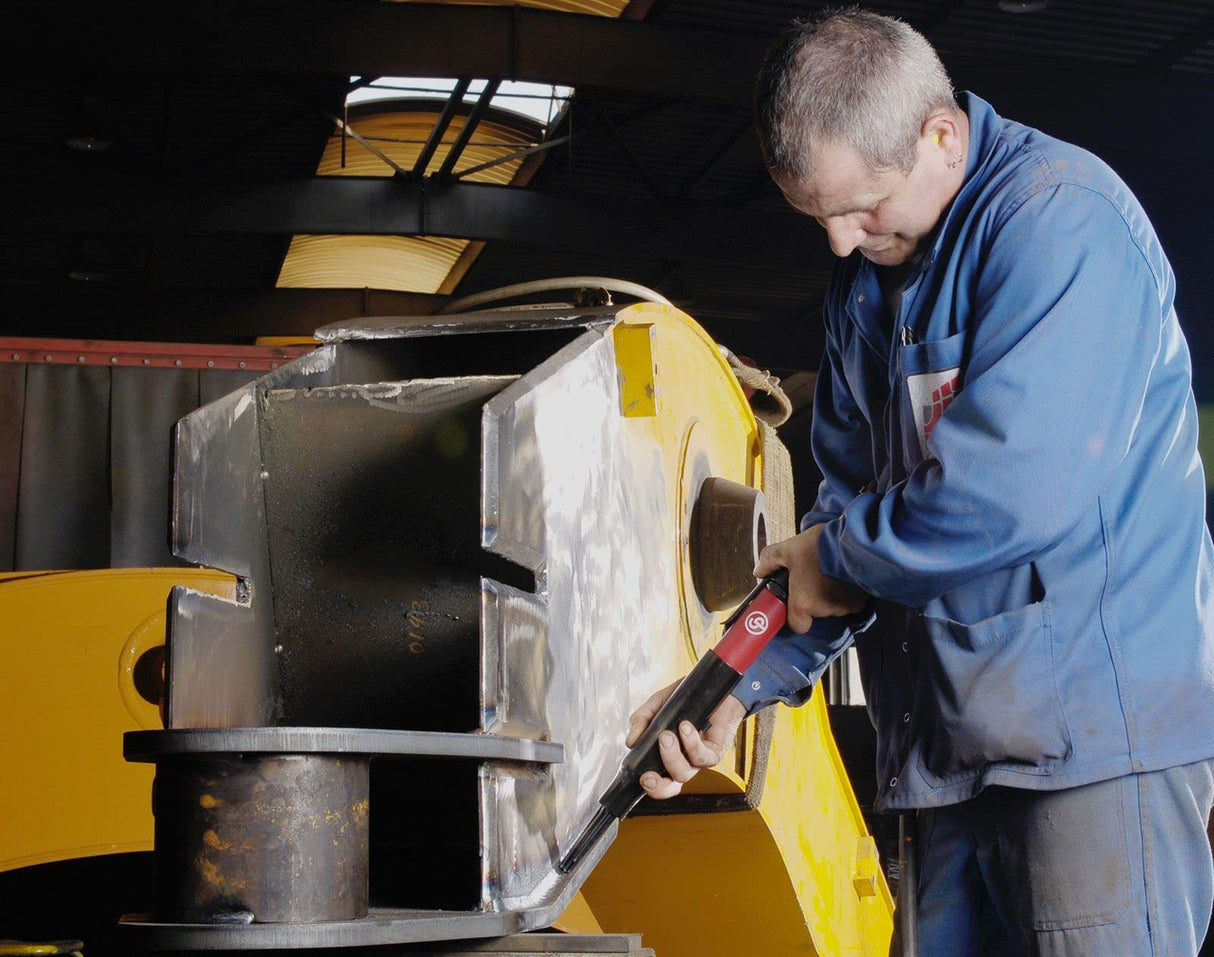 Chicago Pneumatic CP7115 Compact Air Powered Needle Scaler, 12 x 1/8", 4,000 BPM Chicago Pneumatic