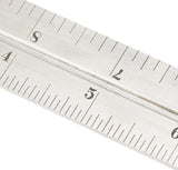 Starrett Steel Combination Square with Square Head - 12" Blade Length, Cast Iron Heads, Reversible Lock Bolt, Scriber, Spirit Level, 4R Graduation Starrett