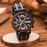 BOBO BIRD S18-1 Personalized Engraved Wood Watch Customized Wooden Watches for Husband Boyfriend Birthday Anniversary (Husband-1) BOBO BIRD