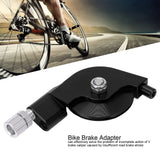 Bike Accessories, V Brake Stroke Converter Aluminum Alloy CNC Machining V Brake Caliper Regulator for Road Cycling(Black) V Brake Converter V Brake VGEBY