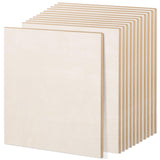 4 Pack 12 x 12 Inch Basswood Sheets for Crafts 12mm-1/2 Thick Unfinished Plywood Boards Blank Wood Square Sheets for DIY Projects, Painting, Wood AWIZOM