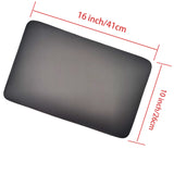 Btibpse Roller Seat 360 Degree Rotating Low Stool with Wheel Chair PU Leather Universal Swivel Caster Wheels for Home Office Fitness and Garage Btibpse