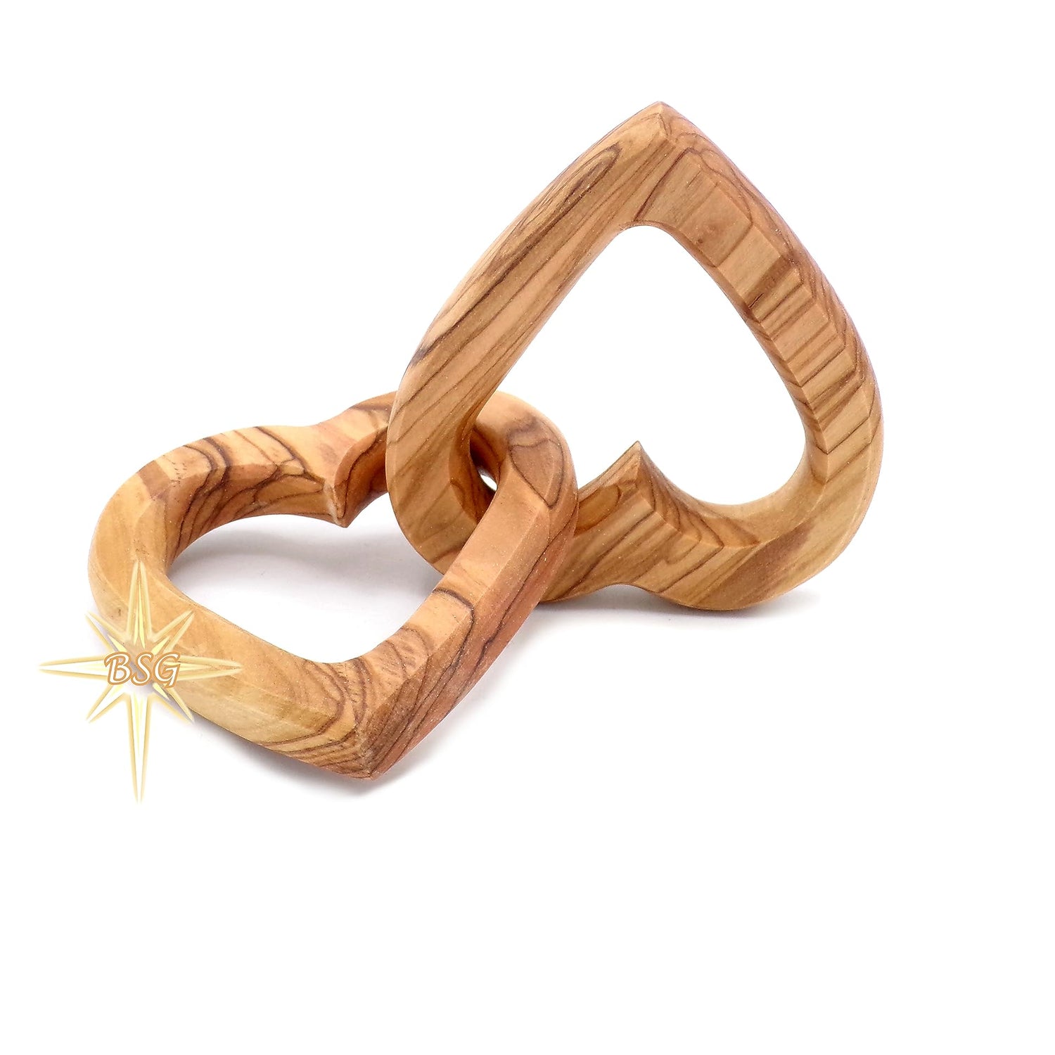 Customized Gifts, Olive Wood Hearts, Personalized Valentines Day Gift, Together Forever, Unique and Cute for Engagement, Wedding, Anniversary, Dacaret Factory