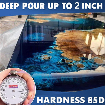 Deep Pour Epoxy Resin,Wealike (3/4Gallon) Crystal Clear Casting Resin for River Tables,Molds,Flower Preservation,Wood,Low Viscosity,Long Working Time - WoodArtSupply