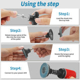 SI FANG 16Pcs Air Die Grinder Kit, Right Angle Die Grinder with 1/4" 1/8" Collets and 2" Quick Change Roll Lock Sanding Discs Accessories Set, SI FANG