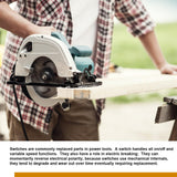 Replacement Part New Miter Saw Trigger Power Switch for Dewalt DW712 DW715 DW716 DW717 DW718 DWS780 GZJoSum