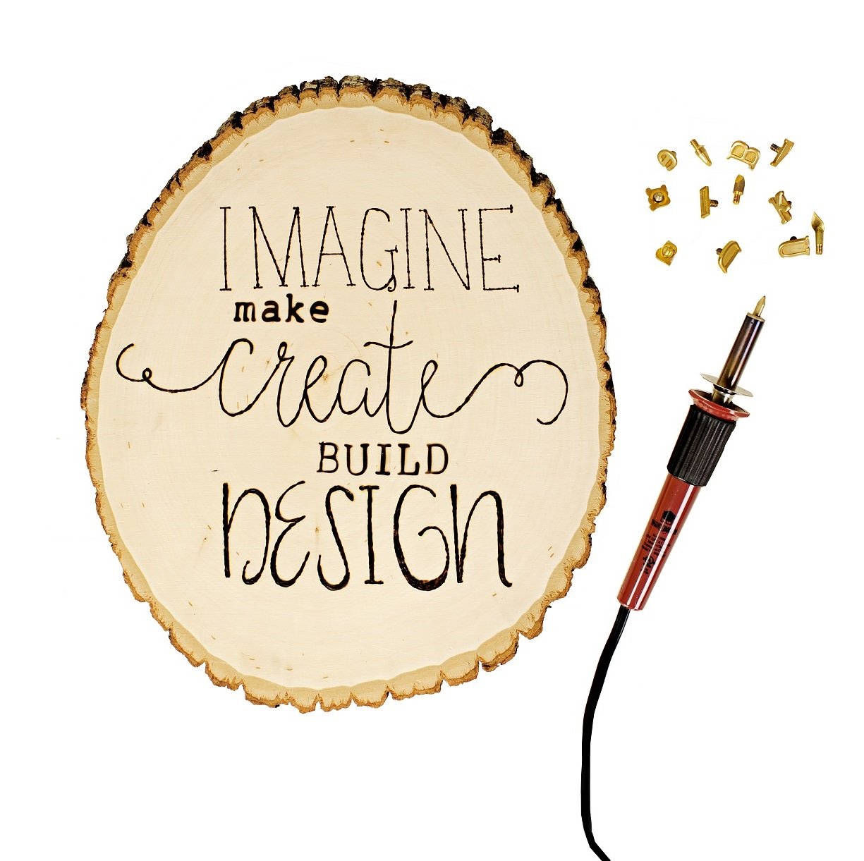 Walnut Hollow HotStamps Uppercase Alphabet Set for Branding and Personalization of Wood, Leather, and Other Surfaces Walnut Hollow