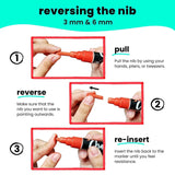 Chalkola Variety Bundle - 5 Yellow Variety + 10 Metallic 3mm Chalkola