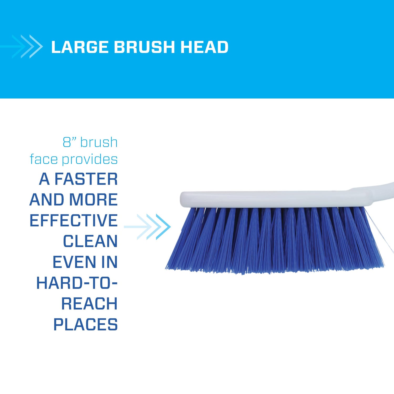 Mr. Clean Counter Brush, Blue Mr. Clean