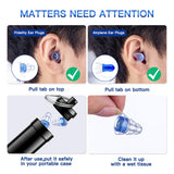 SureFire EP4 Sonic Defenders Plus filtered Earplugs, triple flanged design, reusable, Black, Medium SureFire