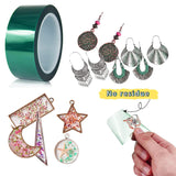 MYJOR Resin Tape, Epoxy Resin Tape, 2 in x 108 FT, Used for epoxy molding, Silicone Adhesive, Acid and Alkali Resistance, Easy Release, no Residue MYJOR