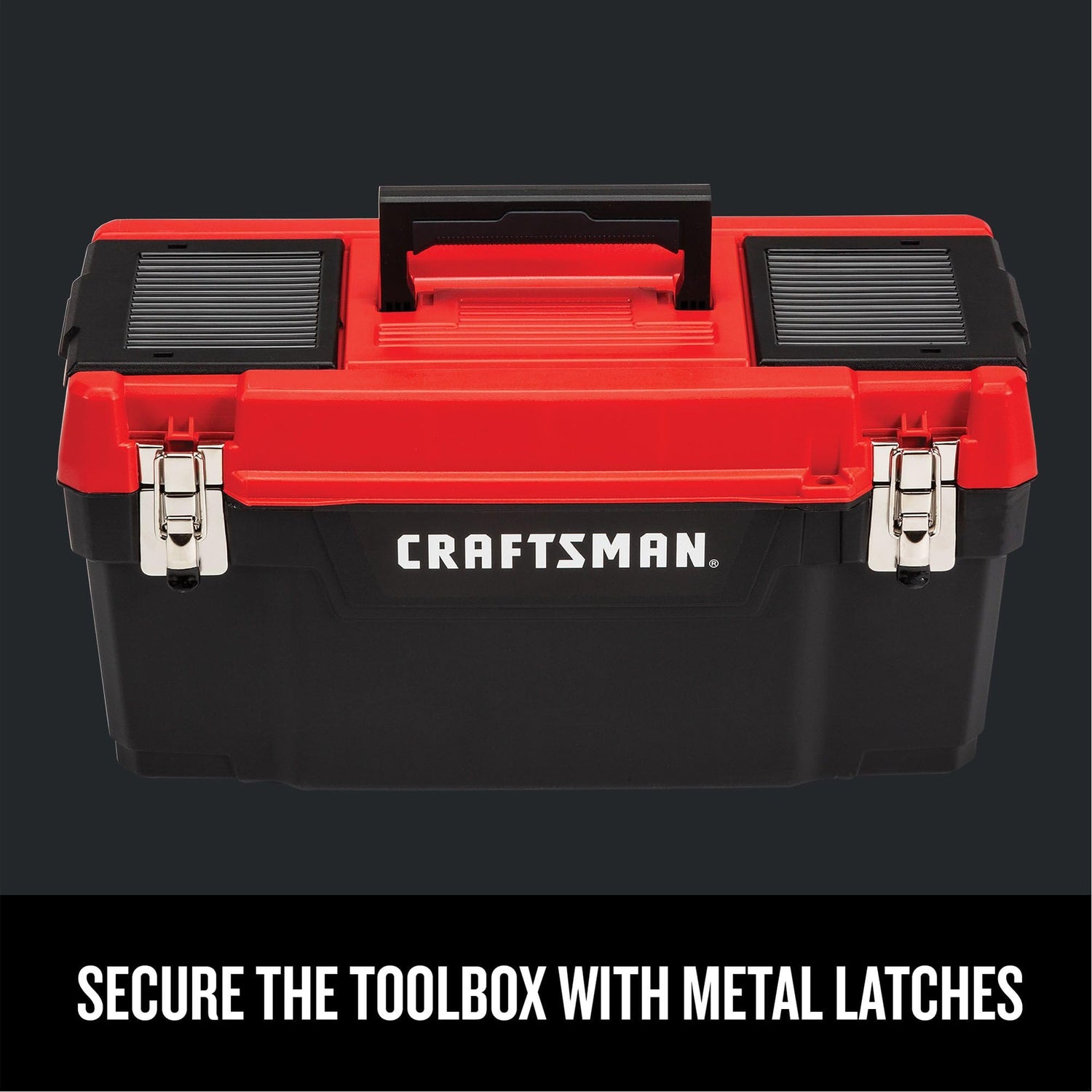 CRAFTSMAN Tool Box, Lockable 20-inch with Removable Tray and Small Parts Storage (CMST20901) Craftsman