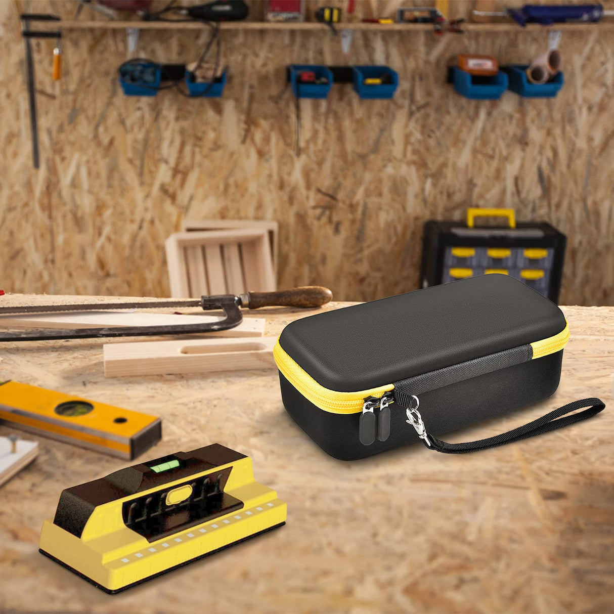 Case Compatible with Franklin Sensors ProSensor M210 710PRO 710 Professional Stud Finder. Carrying Travel Storage Bag Holder with Mesh Pocket for GWCASE