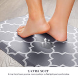 WISELIFE Kitchen Mat and Rugs Cushioned Anti-Fatigue,17.3"x 28",Non Slip Waterproof Ergonomic Comfort Mat for Kitchen, Floor Home, Office, Sink, WISELIFE