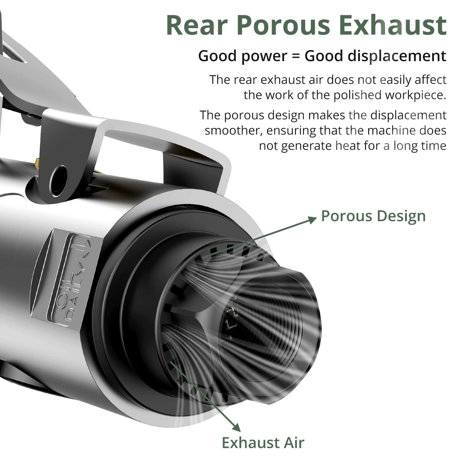 EYPINS Air ‎Right Angle Die Grinder 1/4" 90 Degree Heavy Duty 20,000 RPM Compressed Sander Polisher Tool for Contour Grinding, Polishing, Milling EYPINS