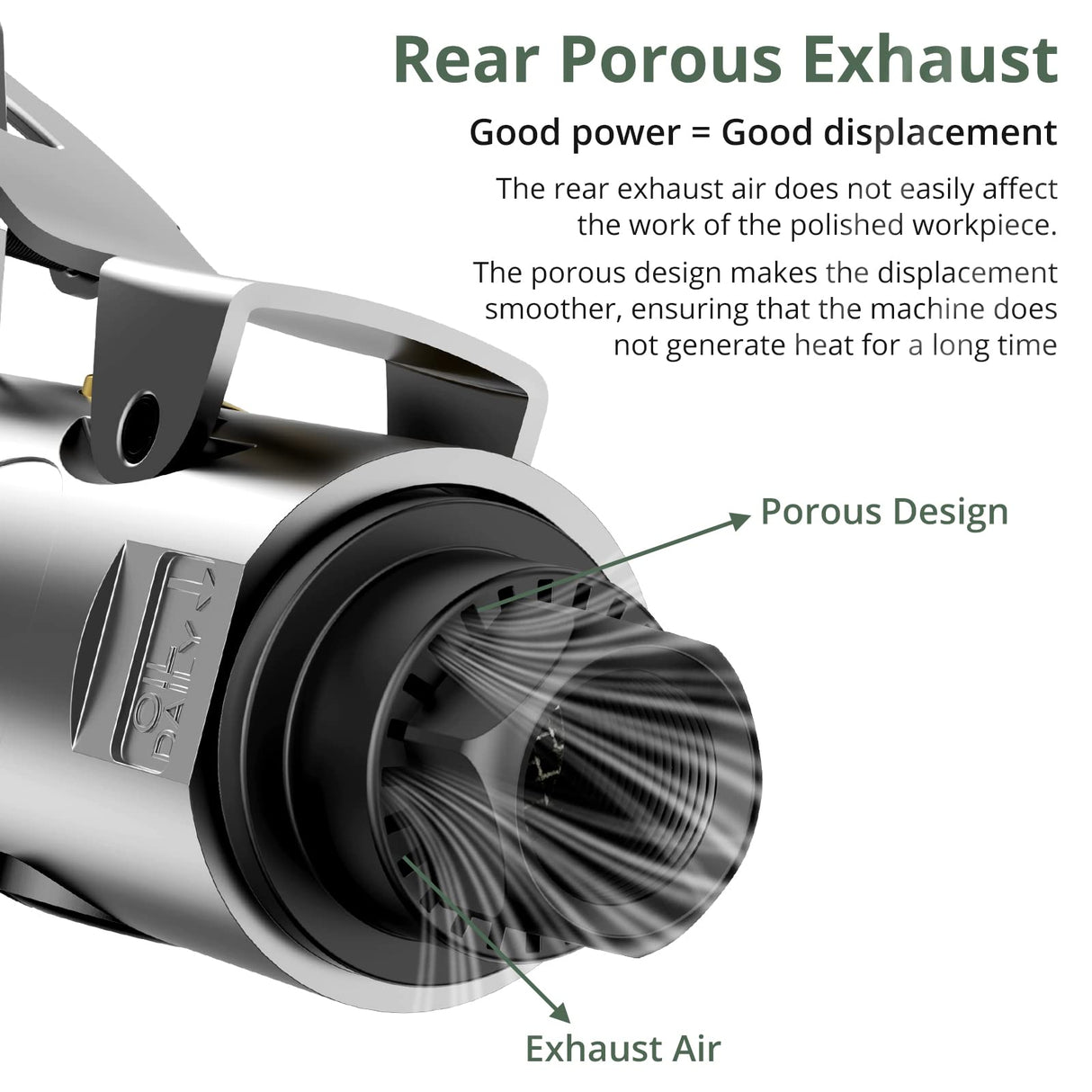 EYPINS Air ‎Right Angle Die Grinder 1/4" 90 Degree Heavy Duty 20,000 RPM Compressed Sander Polisher Tool for Contour Grinding, Polishing, Milling EYPINS