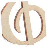 TEHAUX 10pcs Home Decor Wood Door Sign DIY Wooden Craft Musical Theme Party Favor Wood Centerpieces Wooden Slices Music Note Cutouts Wood DIY Craft TEHAUX