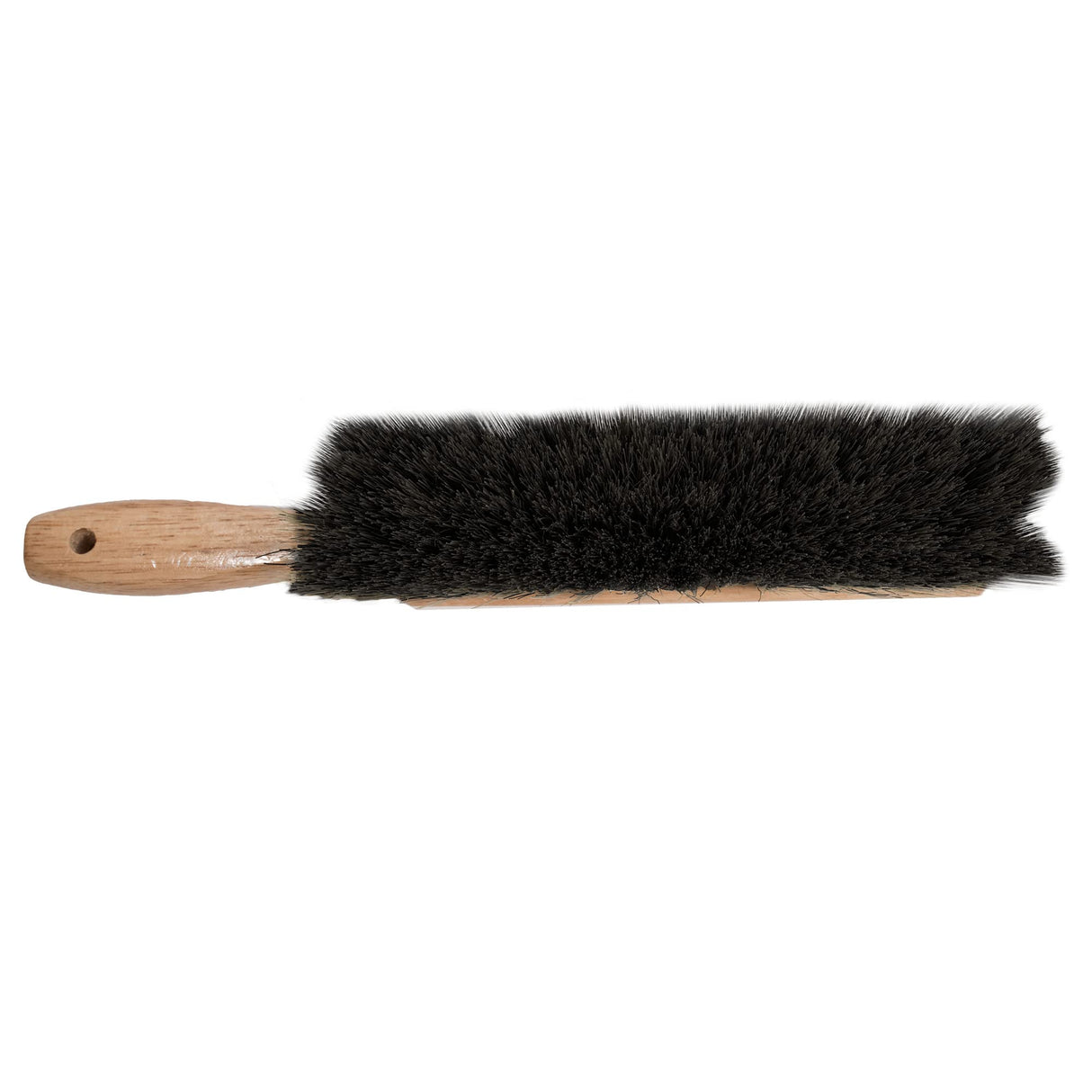 MARSHALLTOWN Beaver Tail Brush, Black Horsehair Fibers, 13 1/2 Inch Length, Masonry, Concrete, Made in the USA, 6517 Marshalltown