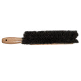 MARSHALLTOWN Beaver Tail Brush, Black Horsehair Fibers, 13 1/2 Inch Length, Masonry, Concrete, Made in the USA, 6517 Marshalltown