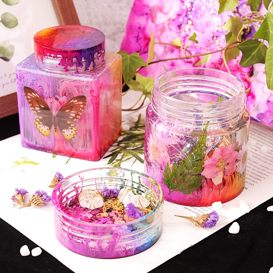 Alcohol Ink Set Epoxy Resin Dye- LET'S RESIN Vibrant Colors Alcohol Ink for Epoxy Resin, Concentrated Alcohol Based Resin Ink for Tumblers,Epoxy LET'S RESIN