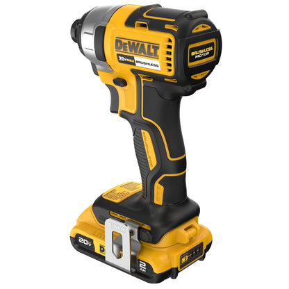 DEWALT 20V MAX Impact Driver, 1/4 Inch, Battery and Charger Included (DCF787D1)