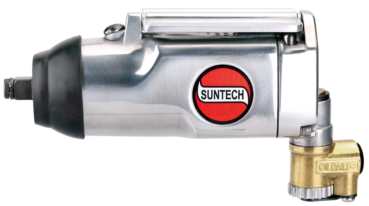 SUNTECH SM-401 Air Butterfly Impact Wrench with Single Hammer, Silver, 3/8" SUNTECH