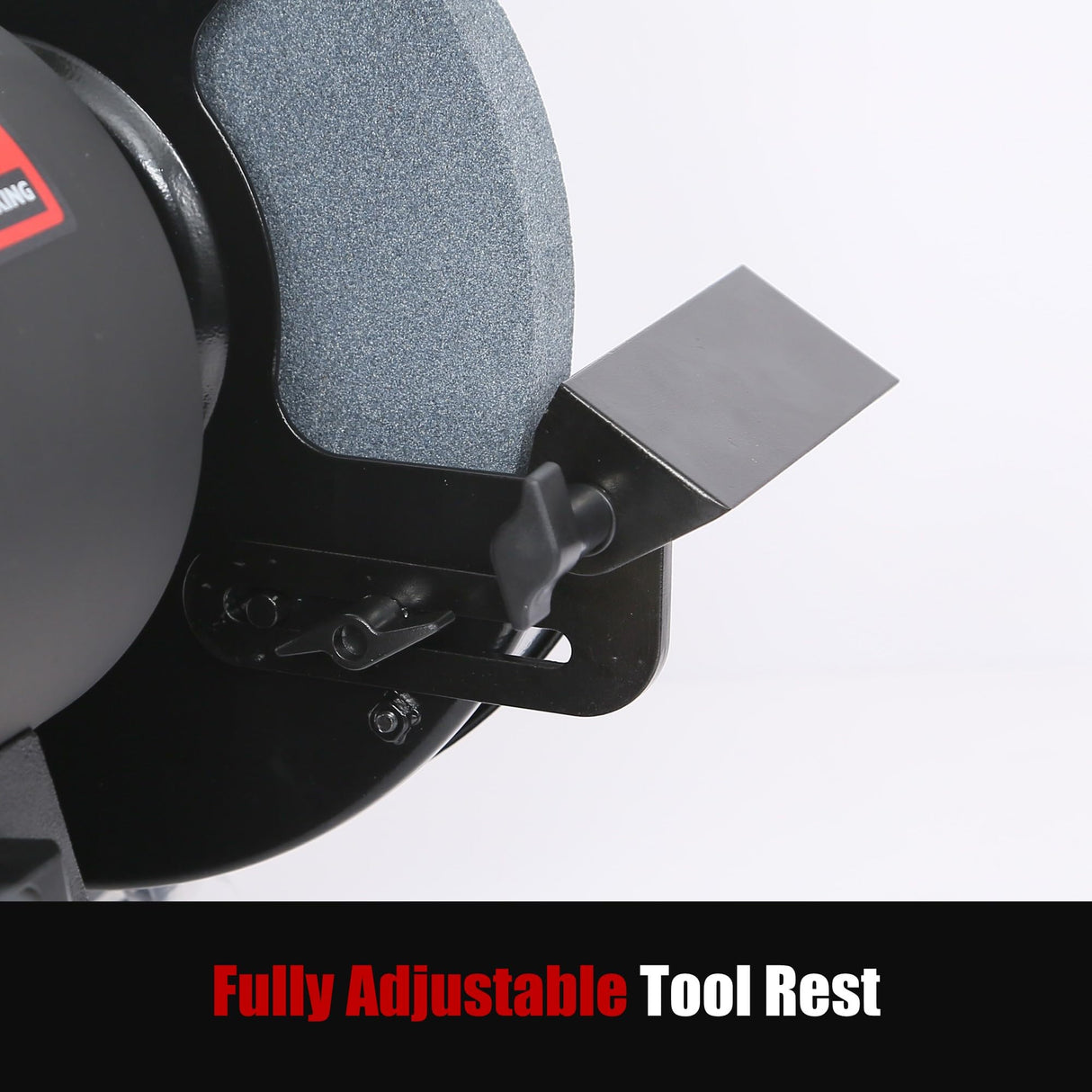 BUCKTOOL 1.5 HP 10 Inch Low Speed Bench Grinder, 1750 RPM Table Grinder with 13A Motor, High Precision Wobble-free Wheel Grinder, TDS-250 Bucktool