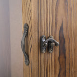 MyGift 11 x 14 Rustic Burnt Wood Wall Mounted Shadow Box Frame Cabinet with Clear Acrylic Paneled Cursive Hinged Door MyGift