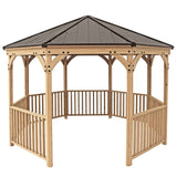 Yardistry Meridian 12' Octagon Gazebo Yardistry