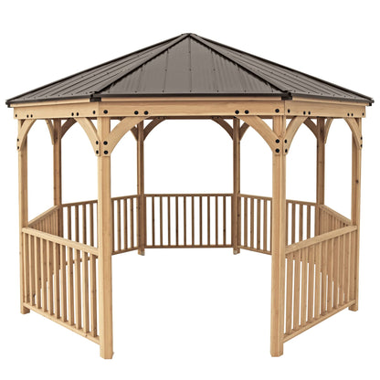 Yardistry Meridian 12' Octagon Gazebo