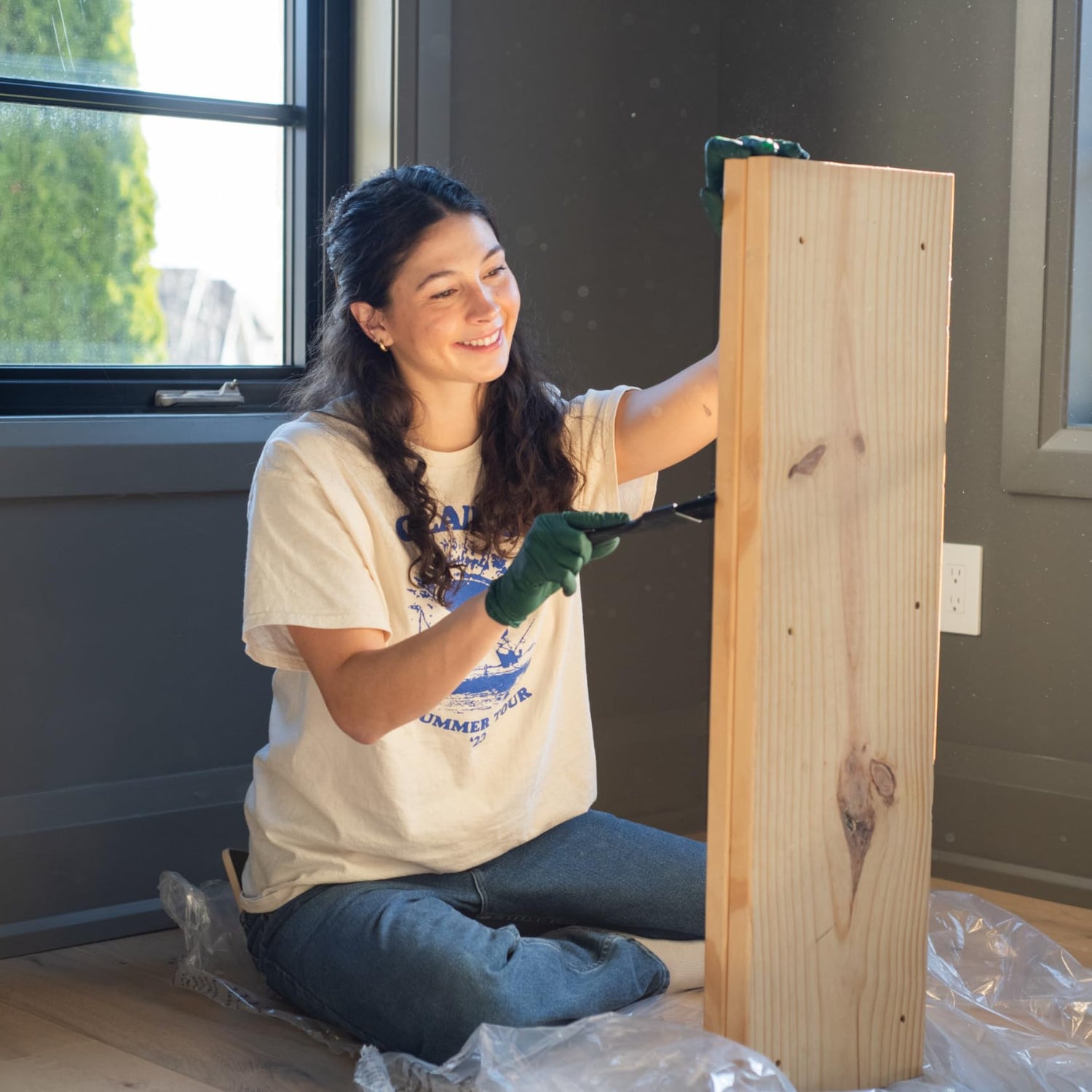 FRAMAR Green Gloves Disposable Latex Free – Heavy Duty Nitrile Gloves Medium, Disposable Gloves Medium Nitrile Gloves, Tattoo Gloves, Guantes FRAMAR