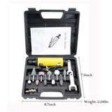 Air Die Grinder with 1/4"(6MM) and 1/8"(3MM) Collets, Pneumatic Die Grinder Kit, 22000 RPM BPJOWVIL