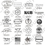 Custom Leather Branding Tool by ZOECRAFTSUPPLY - Durable Brass Stamp for Embossing and Personalisation ZOECRAFTSUPPLY